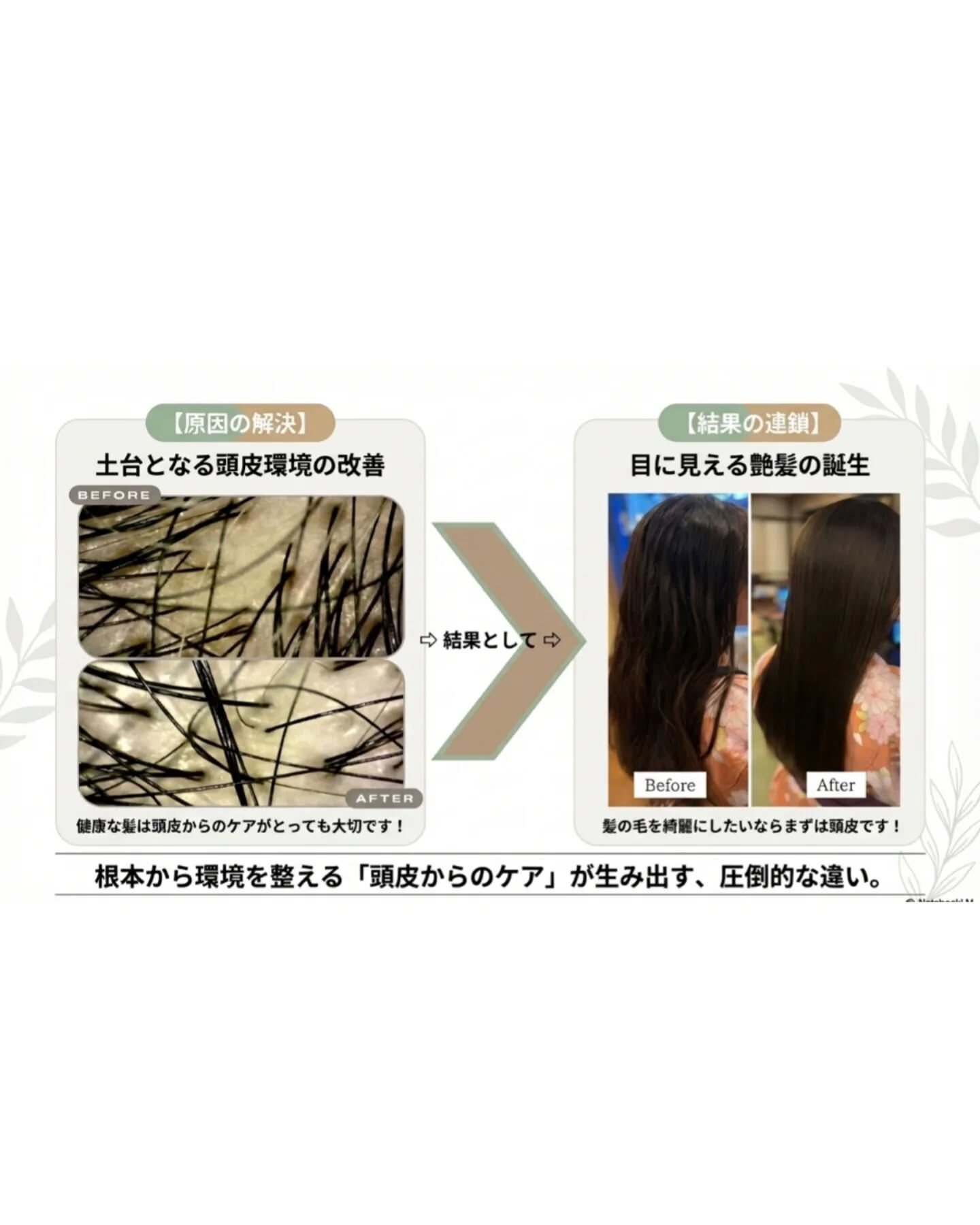 頭皮ケアするならANNEAU 前橋市美容室 前橋市理容室